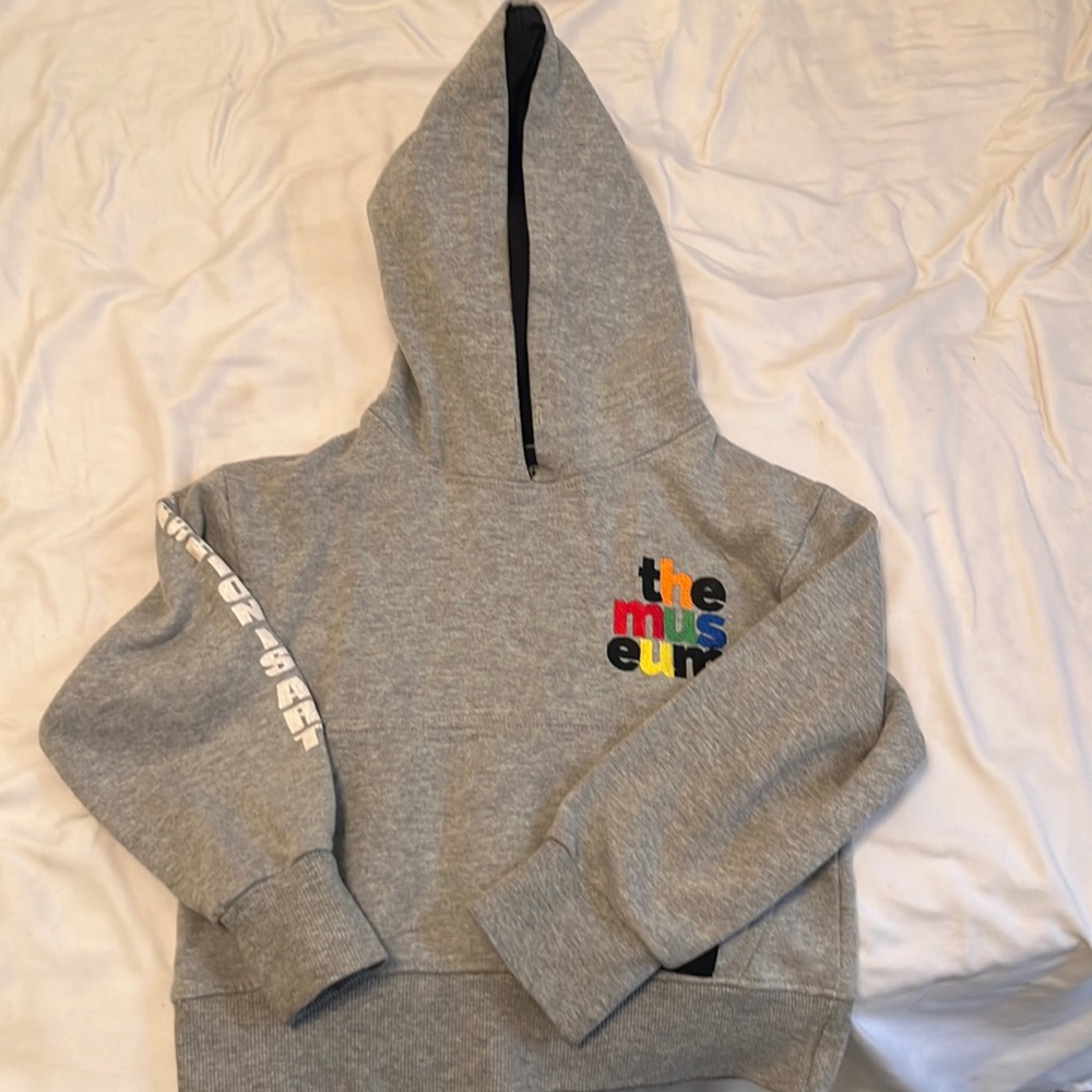 Toddler Gray Pullover Hoodie